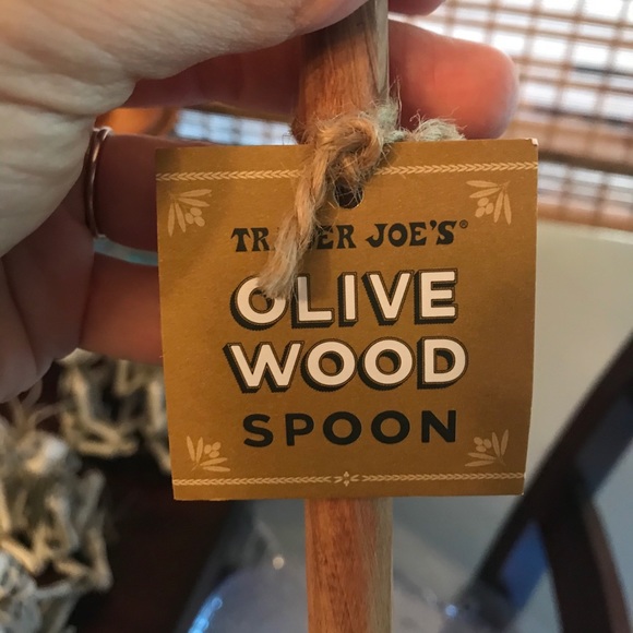 TRADER JOE’S Dining Two Trader Joes Olive Wood Spoons Bnwt Poshmark